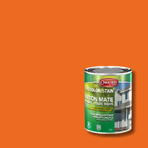Owatrol Solid Color Stain - RAL 2008 Hellrotorange