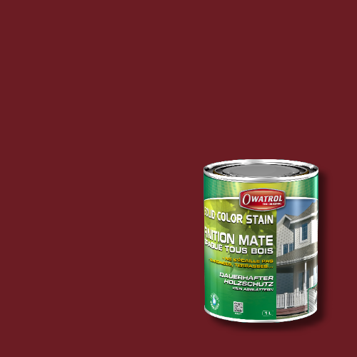 Owatrol Solid Color Stain - RAL 3004 Purpurrot