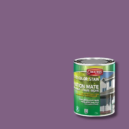 Owatrol Solid Color Stain - RAL 4001 Rotlila