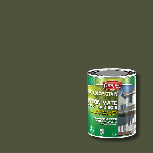 Owatrol Solid Color Stain - RAL 6003 Olivgrün