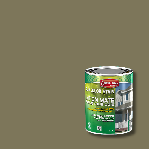 Owatrol Solid Color Stain - RAL 6013 Schilfgrün