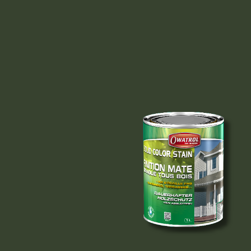 Owatrol Solid Color Stain - RAL 6020 Chromoxidgrün