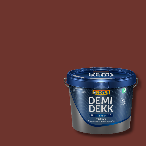 Jotun Demidekk Ultimate Täckfärg -  RAL 3009 Oxidrot